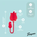 Wibrator różany Teazers z 2 silnikami, 7 ustawień wibracji, ładowanie USB