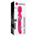 Wibrator rotacyjny Dorcel Dual Orgasms, silikon, 7 trybów wibracji, wodoodporny