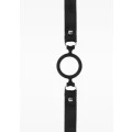 Knebel ringowy TABOOM | Silikon, PU Skóra | Regulowane zapięcie, 5.2 cm średnicy