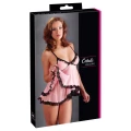 Babydoll z koronką COTTELLI LINGERIE, dwuwarstwowy powernet, 2XL, wyjątkowy styl