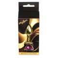 Korek analny (anal plug) MyLove Jewellery Gold – stal nierdzewna, różowy, 2,7 cm