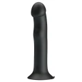 Dildo PRETTY LOVE - Murray, Silikon, 12 funkcji wibracji, przyssawka