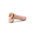 Dildo AU NATUREL BIG JOHN 11.5 CALA, TPE, Przyssawka, realistyczna struktura