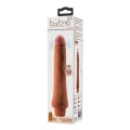 Dildo BAILE - barbara, ABS/TPR, 9.8'', wielostopniowe wibracje, zasilanie 2 AA
