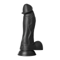 Dildo wibrujące Dinozaur - silikon, 22 cm, przyssawka, wodoodporne IPX7