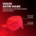 Opaska na oczy Satin Mask – luksusowy satynowy materiał, elastyczny komfort