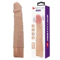 Dildo realistyczny Pretty Love Leander, 20,3 cm, 10 trybów wibracji, USB Type-C