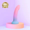 Dildo DILDOLLS UTOPIA XL - 100% płynny silikon, mocna przyssawka, zakrzywiony kształt