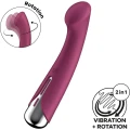 Wibrator punktu G Satisfyer Spinning G-Spot 1, wodoszczelny IPX7, 12 programów wibracji