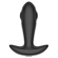 Wibrujący korek analny, silikonowy, zdalnie sterowany, 10 funkcji i 10 prędkości