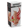 Dildo INFERNO HIDDEN DESIRE, PVC 14 cm, realistyczne detale, przyssawka