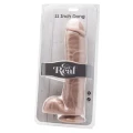 Dildo 11 cali TOYJOY, realistyczny odlew, bezftalowe PVC, kolor skóry jasny