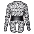 Body COTTELLI LINGERIE BONDAGE 4XL z koronką, regulowane szelki, otwarcie z przodu