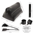 Poduszka miłości - Portable Triangle, PVC, 60 cm, z kajdankami i akcesoriami