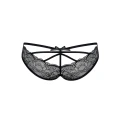 Figi koronkowe OBSESSIVE Frivolla L/XL, elastyczny materiał 90% poliamid, ComfyCut