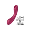 Wibrator punktu G Satisfyer Curvy Trinity 1 | 3 silniczki, wodoszczelność IPX7, silikon medyczny