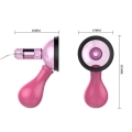 Stymulator sutków BAILE Crazy Beauty – 7 trybów wibracji, pompki próżniowe