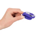 Wibrator doustny Purple Vibe z 5 trybami wibracji, silikon, długość 12,5 cm