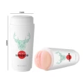 Masturbator męski AIR TECH HANDJOB, TPE, kompaktowy, dyskretny kubek typu milk tea