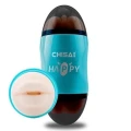 Masturbator realistyczny Happy Cup z T-Skin, model z ustami i pośladkami, elastyczny