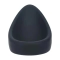 Pierścień erekcyjny silikonowy LEVELZ, teardrop, 9,1 cm, ergonomiczny, czarny