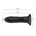 Wtyk analny - MR PLAY, 4 tryby wibracji, 4 tryby ruchu, zdalne sterowanie