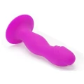 Dildo silikonowy PRETTY LOVE - realistyczny, z przyssawką, wodoodporny 16 cm