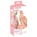 Dildo Nature Skin z ruchomą skórą, TPE, długość 18,7 cm, średnica 4 cm