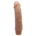 Dildo BAILE - JEFF, 19,5 cm, wibrujący, ABS, TPR, różne prędkości wibracji