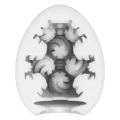 Masturbator jednorazowy Tenga Egg Curl - elastyczna struktura, żebrowana, 7 cm