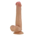 Dildo PRETTY LOVE - TALLEN 220mm, TPR, elastyczna konstrukcja kręgowa, przyssawka