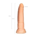 Dildo A-TOYS, Realistyczne, TPE, 18 cm, Gładka Tekstura, Potężna Przyssawka