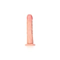 Dildo Real Rock - Zakrzywiony, 20,5 cm, Przyssawka, Wodoodporny