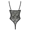 Body COTTELLI LINGERIE, koronka, srebrne pierścienie, elastyczne ramiączka