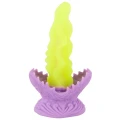 Dildo Beasty Cocks LED, silikonowe, 10 trybów podświetlenia, 22 cm
