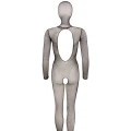 Kombinezon Catsuit ouvert S-L z maską, 100% poliamid, elastyczny materiał, dekolt okrągły
