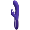 Wibrator silikonowy PRETTY LOVE Cerberus - 30 funkcji wibracji, ergonomiczny kształt