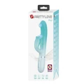 Wibrator króliczy Pretty Love - silikon, 7 funkcji wibracji, 7 trybów lizania