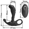 Masażer prostaty zdalnie sterowany Mr. Play, silikonowy, 12 trybów wibracji, elastyczny