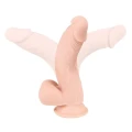 Dildo Nature Skin 24cm, średnica 3,1-4,4 cm, elastyczny materiał TPE