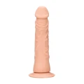 Dildo - Skin TPE, 19 cm długości, realistyczna faktura, ultra-mocna przyssawka