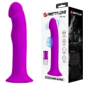 Wibrator Murray PRETTY LOVE – silikon/ABS, 12 funkcji wibracji i pulsacji, przyssawka