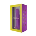 Dildo A.D. Hitsens 3 - 18,2 cm, silikon premium, 10 trybów wibracji, lila