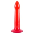 Dildo strap-on z 3 wymiennymi końcówkami, regulowane stringi, TPE, 19-20 cm