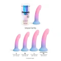 Dildo DILDOLLS UTOPIA XL - 100% płynny silikon, mocna przyssawka, zakrzywiony kształt
