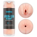 Masturbator - Virgin-Skin Blowout, 22,4 cm, wibrujący, hipoalergiczny TPE