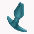 Korek analny Bootie Fem – silikonowy, zielony, 8,5 cm