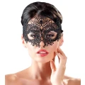 Maska haftowana 100% poliester - stylowa, z otworami na oczy, elegancka koronka