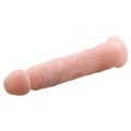 Dildo BAILE - Wibrator realistyczny, z przyssawką, wielofunkcyjny, kolor cielisty