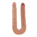 Dildo Double Dong 16-inch Get Real by TOYJOY, PVC bez ftalanów, elastyczny